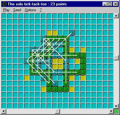 SOLOMORP : The Solo Tick-tack-toe